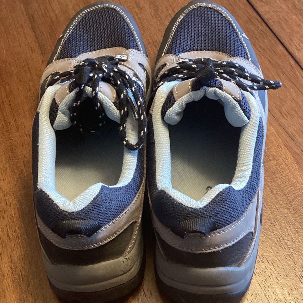 Ahnu Navy and Gray Athletic Shoes - Picture 4 of 9